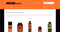 Desktop Screenshot of brunoxshop.nl