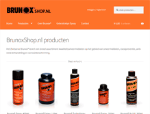 Tablet Screenshot of brunoxshop.nl